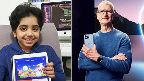 दुबईत राहणा-या 9 वर्षीय भारतीय मुलीने बनवले ios अ‍ॅप, अ‍ॅपलचे सीईओ ‘टिम कुक’ने केले कौतुक