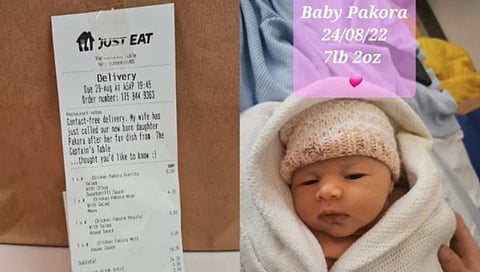 British couple : लंडनमधील जोडप्याने ‘या’ भारतीय डिशवरून ठेवले मुलीचे नाव, ओळखा बरं ही डिश कोणती?