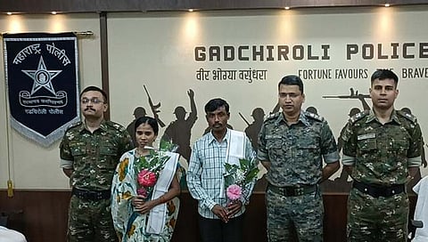 गडचिरोलीत दोन नक्षल्यांचे आत्मसमर्पण
