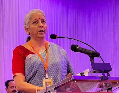 भ्रष्टाचारात राष्ट्रवादीला शंभर टक्के गुण, केंद्रीय अर्थमंत्री निर्मला सीतारामण यांची बारामतीत घणाघाती टीका