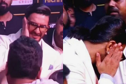 चाहत्यांच्या गराड्यात असलेल्या रणवीर सिंगच्या कानशिलात लगावली जाते तेव्हा……………..