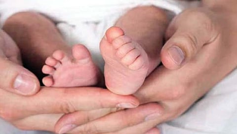गर्भवती असल्याचे समजल्यानंतर 48 तासांतच प्रसूती!