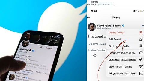 Twitter मध्ये झाला मोठा बदल; पोस्‍ट केलेले ट्विटही करता येणार ‘एडिट’ ; PayTm च्या संस्थापकांनी दिली माहिती