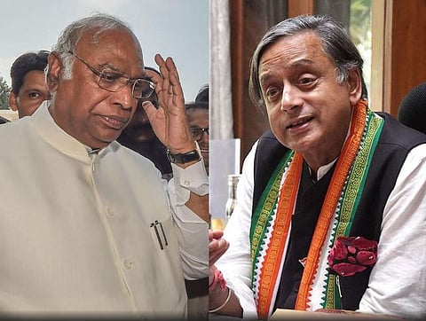 काँग्रेस अध्‍यक्ष निवडणूक : खर्गे समर्थकांमुळे शशी थरुर यांना करावा लागला उ.प्रदेश दौरा रद्‍द!