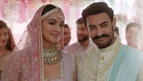 kiara advani -aamir khan 
