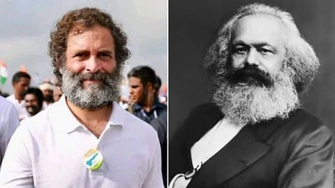 Karl Marx & Rahul Gandhi 