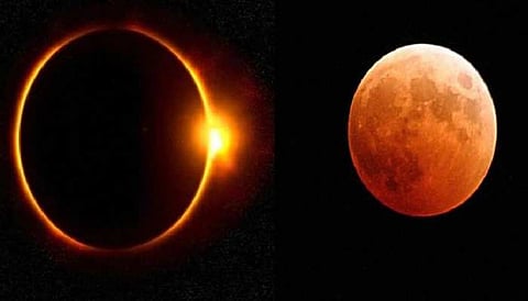 पुणे : उद्या चंद्रोदय ग्रहण लागलेल्या अवस्थेत, भारतात स्पर्शकाळ अनुभवता येणार नाही