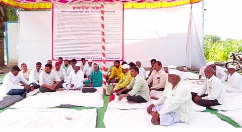 निमगाव केतकीमध्ये पुन्हा एकदा शेतकऱ्यांचा एल्गार, बाह्यवळणाचा तिढा वाढला