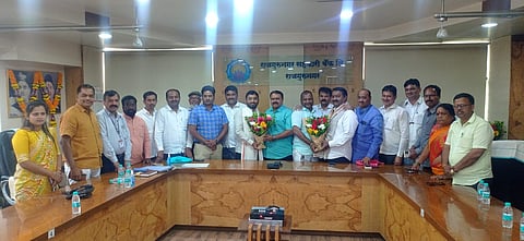 राजगुरूनगर बँकेच्या अध्यक्षपदी ॲड. राहुल तांबे पाटील, उपाध्यक्षपदी दत्तात्रय भेगडे बिनविरोध