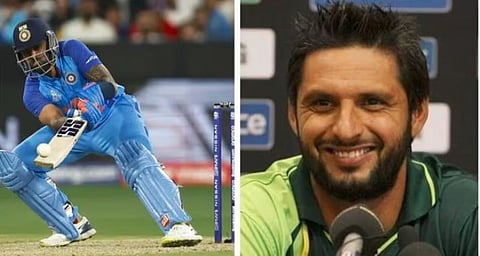 Shahid Afridi admires suryakumar : आफ्रिदीही झाला सूर्यकुमारचा फॅन; म्‍हणाला, “त्‍याची रिझवानबरोबर तुलना…”