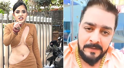 Urfi Javed vs Hindustani Bhau : उर्फी ​​जावेदला हिंदुस्थानी भाऊची धमकी, म्हणाला; ‘सुधर नाही तर..’