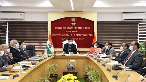 Corona Prevention Meeting : कोरोना संसर्गाबाबत सतर्क, सावध रहा; आरोग्यमंत्री मनसूख मांडवीय