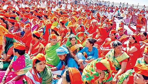 ‘मराठा’ आवाजाने दणाणली सुवर्णसौध; हजारो समाजबांधवांचा सरकारवर दबावाचा निर्धार