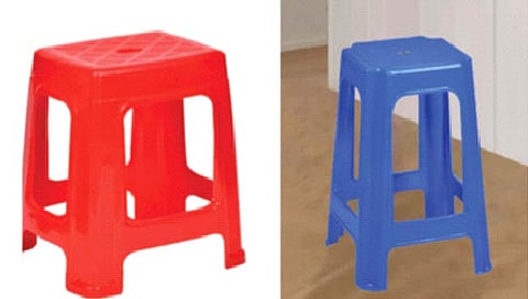 Plastic stools   