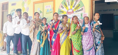कडूस : गारगोटवाडीसाठी 93 टक्के मतदान