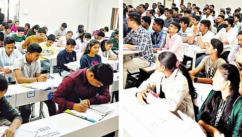 कोल्हापुरात IIB – FAST  परीक्षेला  विद्यार्थ्यांचा उदंड प्रतिसाद
