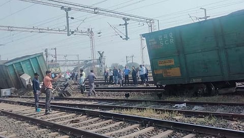 नागपूरजवळ घसरली कोळसा घेऊन जाणारी मालगाडी