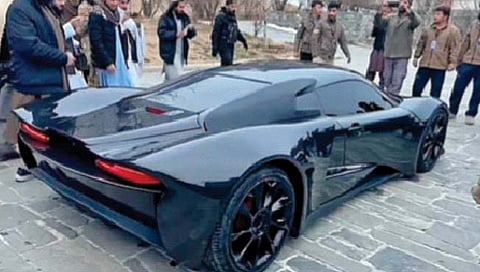 Taliban Made First  Supercar  