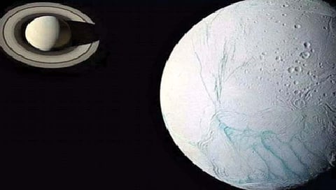 Moon of Saturn  