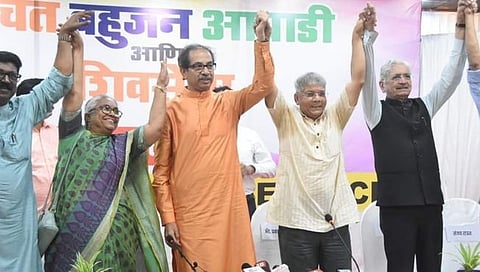 आम्ही एकत्र का आलो?, उद्धव ठाकरे, प्रकाश आंबेडकर यांनी स्पष्ट केली भूमिका