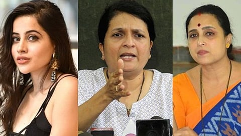 उर्फी जावेद आणि चित्रा वाघ यांच्यातील वादात अंजली दमानियांची उडी (पाहा व्हिडिओ)