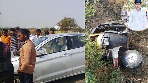 केज-बीड रोडवर पिकअप – कारचा भीषण अपघात; एकजण ठार
