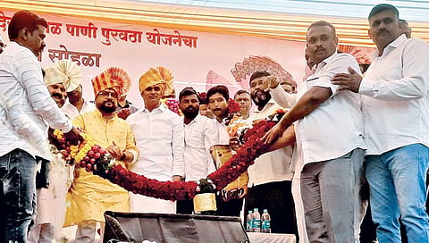 देगावातील अडीच हजार हेक्टर सिंचनाखाली आणणार : गुलाबराव पाटील