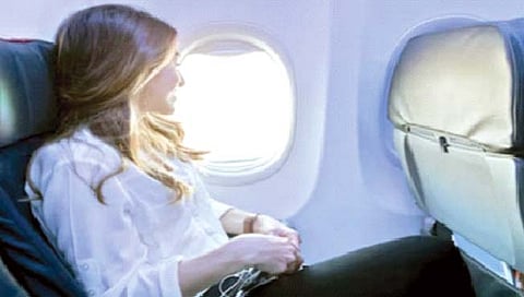 Airplane seats  