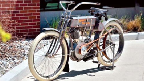 Old motorcycle   