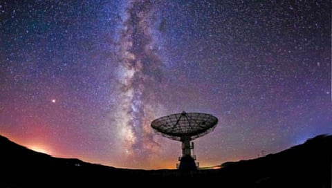 Mysterious radio signals 
