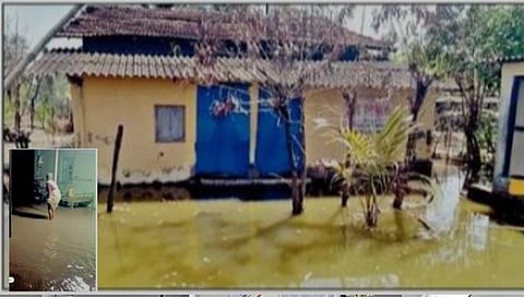 Raigad :  समुद्राच्या भरतीमुळे शहापूर, धेरंड उद्ध्वस्त होण्याच्या मार्गावर