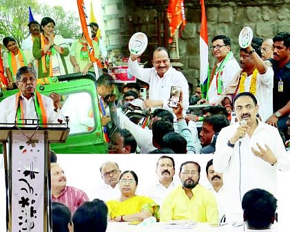  कसबा पेठेत प्रचाराचा ‘सुपरमंडे’! अर्धा ते एक किलोमीटर परिसरात दिग्गज एकाच वेळी रस्त्यावर