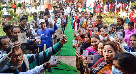 त्रिपुरा विधानसभेसाठी ८१ टक्‍के मतदान, राज्‍यात पुन्‍हा भाजप की सत्तांतर?