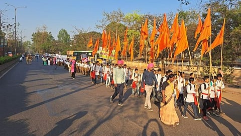 मराठी भाषा गौरव दिन : नाशिकमध्ये ग्रंथदिंडीतून मराठीचा जागर