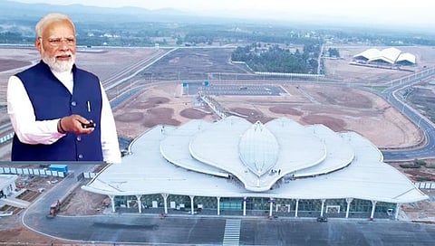 Shivamogga Airport: पीएम मोदींच्‍या  हस्ते कर्नाटकातील शिवमोग्गा विमानतळाचे लोकार्पण