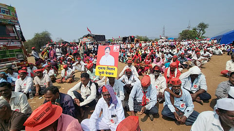 ठाणे : किसान सभेच्या मोर्चेकरांचा वाशिंद येथील मुक्काम वाढणार