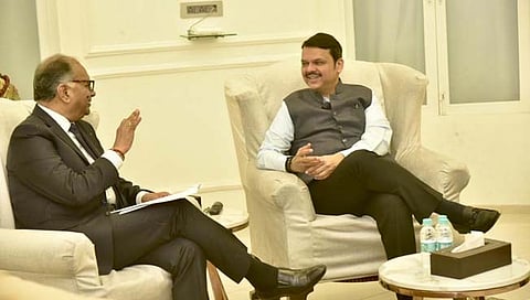 मॉरीशसचे परराष्ट्रमंत्री ॲलन गानू यांनी घेतली उपमुख्यमंत्री फडणवीस यांची भेट 