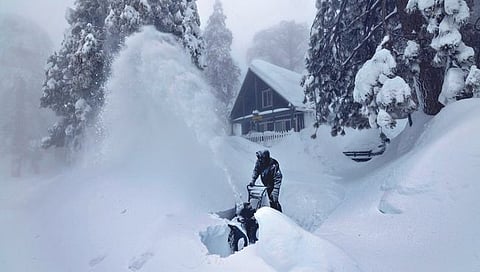 Heavy Snow Across California : हिमवादळामुळे कॅलिफोर्नियात आणीबाणी; ९ जणांचा मृत्यू