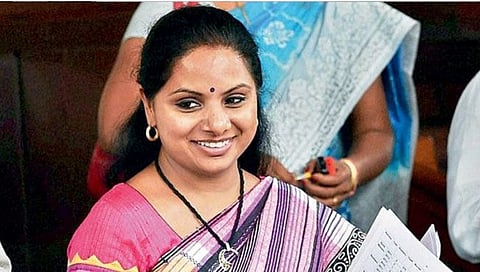 K. Kavita : ‘वॉशिंग पावडर…’ पोस्टरने अमित शहांचे स्वागत, के. कविता यांच्या ईडी चौकशीवरून संताप व्यक्त