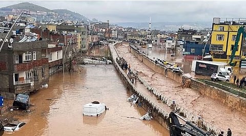 Turkey flood : तुर्कीत विनाशकारी भूकंपानंतर आता पुराचे थैमान; १४ जणांचा मृत्यू, अनेकजण बेपत्ता