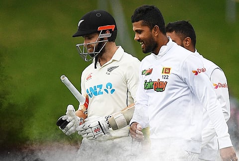 NZ vs SL 2nd Test : कॉनवेचे अर्धशतक, किवींची सावध सुरुवात