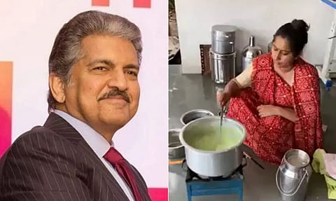 नाद खुळा…’हँड मेड-फॅन मेड’ आईस्‍क्रीमवर आनंद महिंद्रा फिदा..! व्‍हिडीओ पाहिलात का?