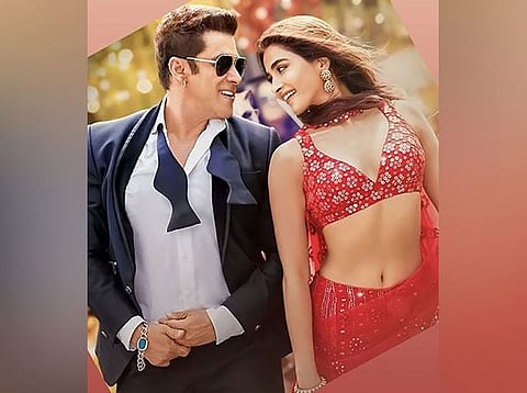 pooja hegde-salman khan 
