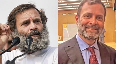 राहुल गांधी नवीन लूकमध्‍ये!, लंडनला पोहचताच ‘भारत जोडो’च्‍या लूकमध्‍ये बदल