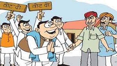 उमेदवारांचा जरा हटके प्रचार : सुटीचा रविवार लक्षात घेऊन मतदारांना घालतोय साद