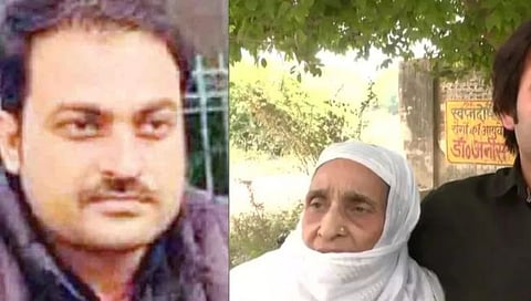 mother of Ghulam who was killed in the encounter 