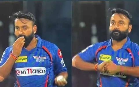 Amit Mishra : अमित मिश्राने केले कोव्हिड नियमाचे उल्लंघन?