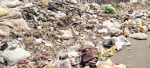 पुणे-पानशेत रस्त्यावर कचर्‍याचे ढिगारे; पर्यटकांसह नागरिक त्रस्त