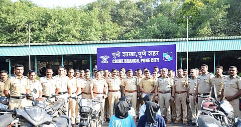 मराठवाड्यात पुणे पोलिसांचे ऑपरेशन दुचाकी; 14 चोरट्यांना अटक करत 54 लाखांच्या 162 दुचाकी जप्त