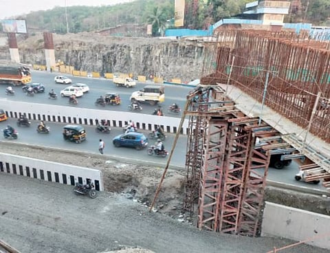 पुणे : चांदणी चौक उड्डाणपूल ; काम पूर्ण होण्यास लागणार दीड महिना